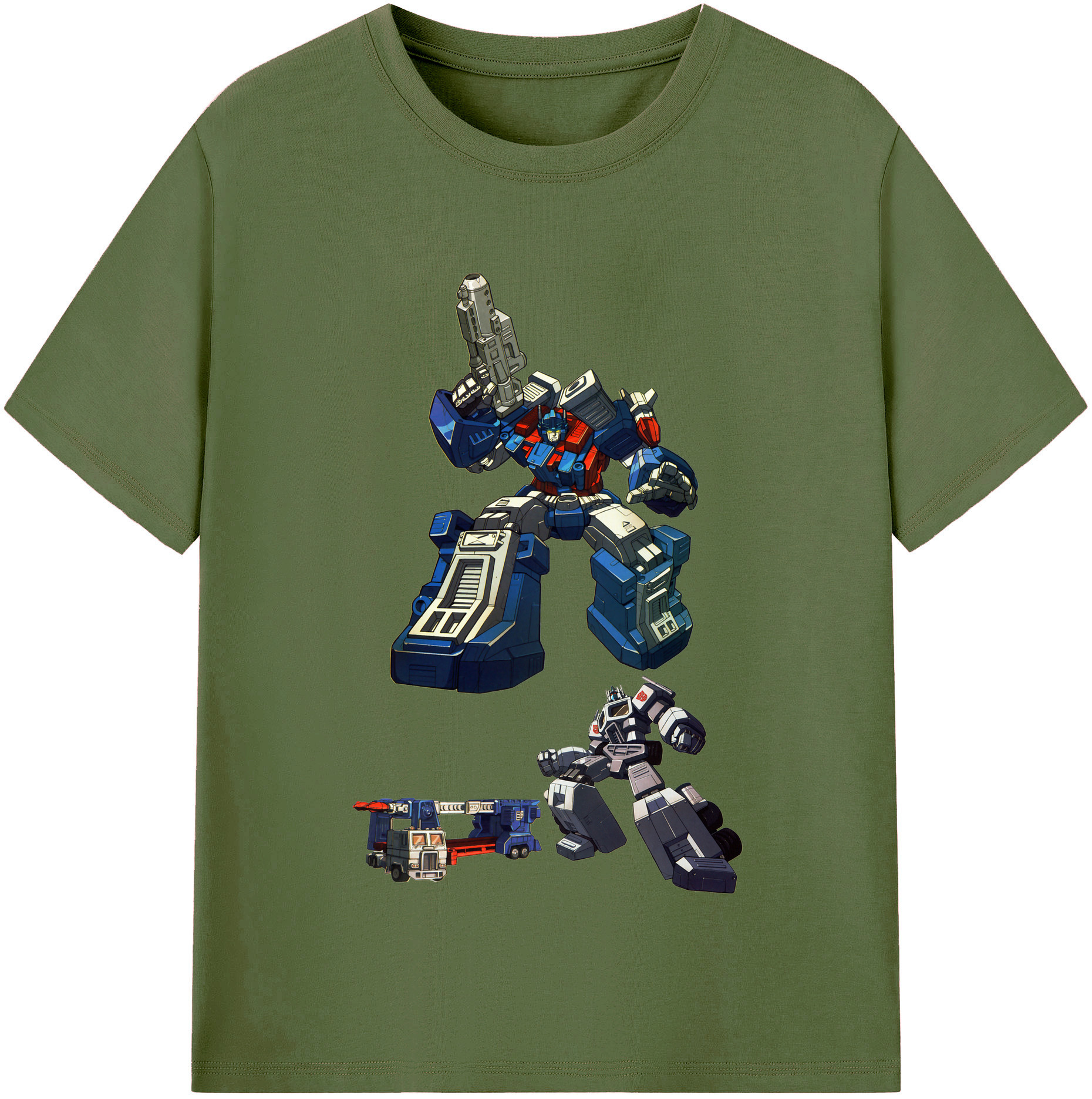 （画像用）  綿100％半袖Tシャツ（フロントプリント）